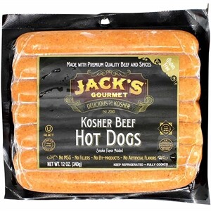 Kosher Beef Hot Dogs (12oz)